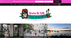 Desktop Screenshot of keepingupwiththeholsbys.com