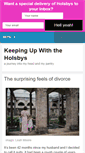 Mobile Screenshot of keepingupwiththeholsbys.com